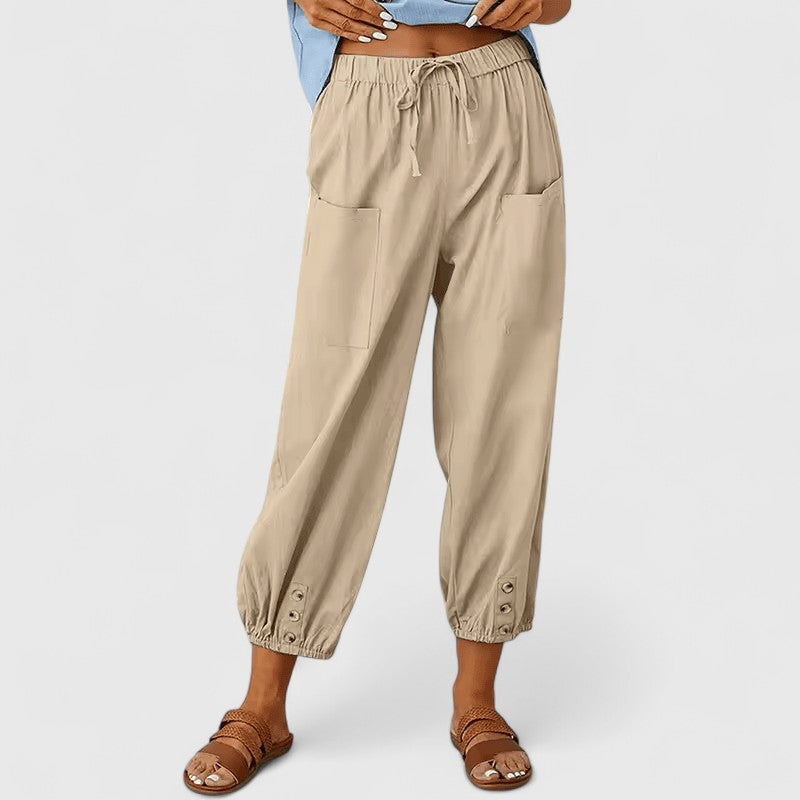 Simone | Comfortabele Wijde Broek