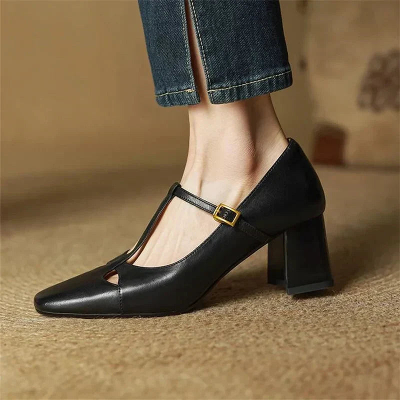 Berber | Elegante T-band Pumps