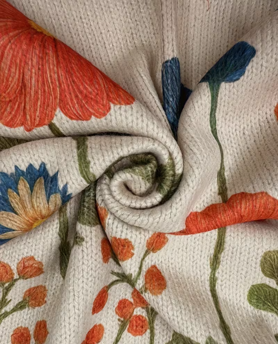 Riemke | Bloemrijk Zomervest met Rits