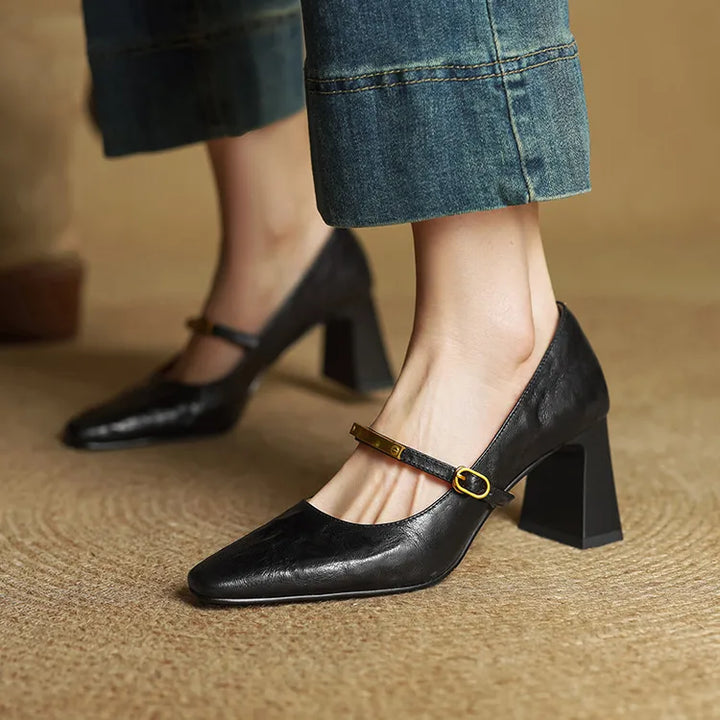 Lize | Elegante Pumps met Enkelbandje