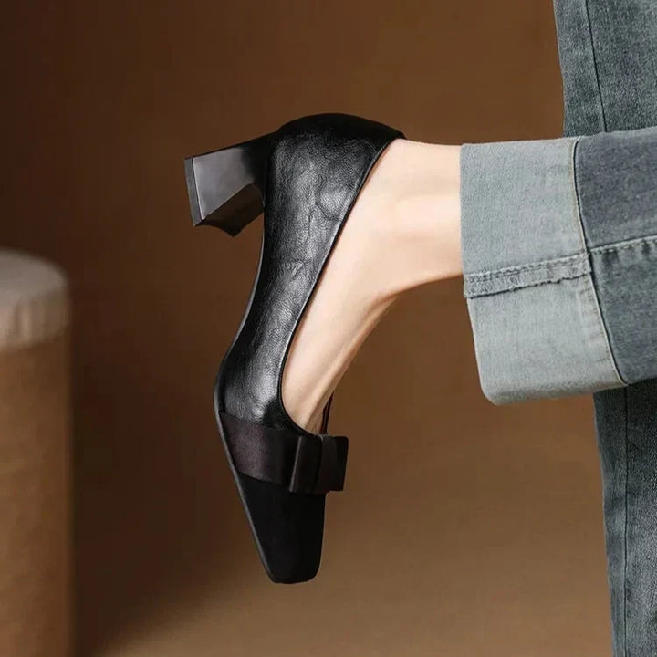 Aukje | Elegante Pumps met Blokhak