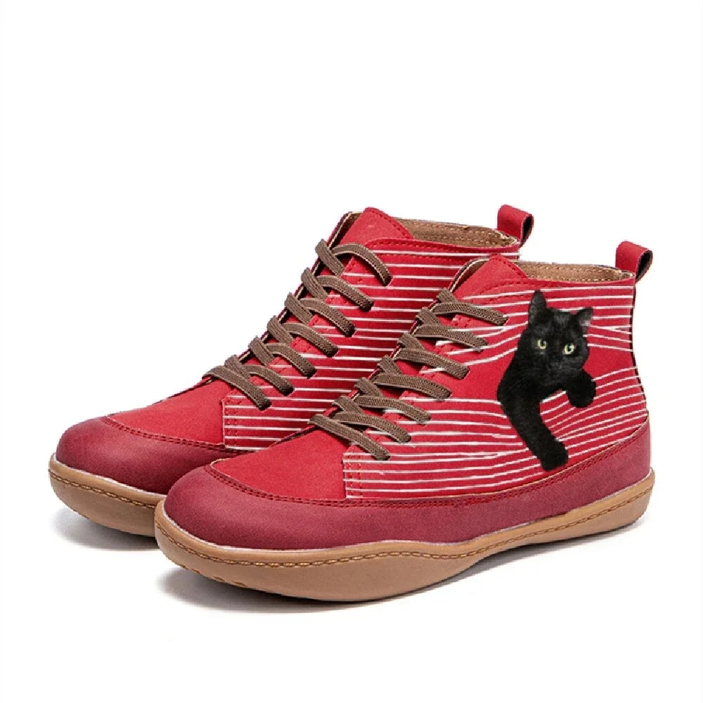 Guusje | Comfortabele Hoge Sneakers