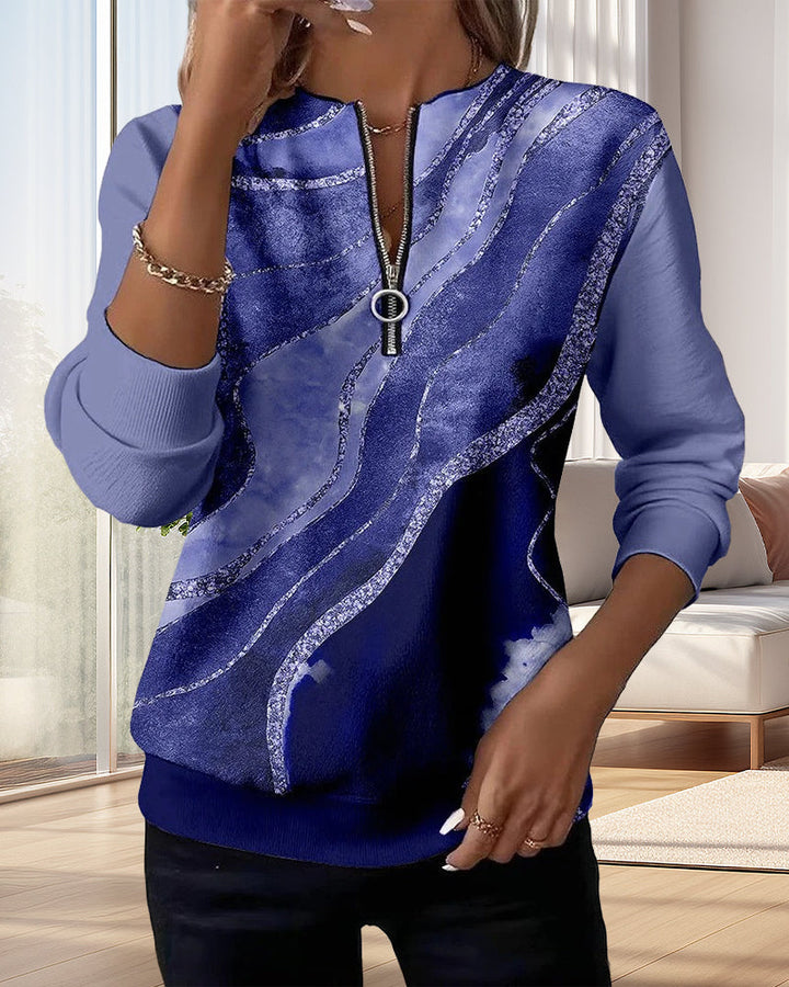 Elsbeth | Elegante Top met Ritssluiting