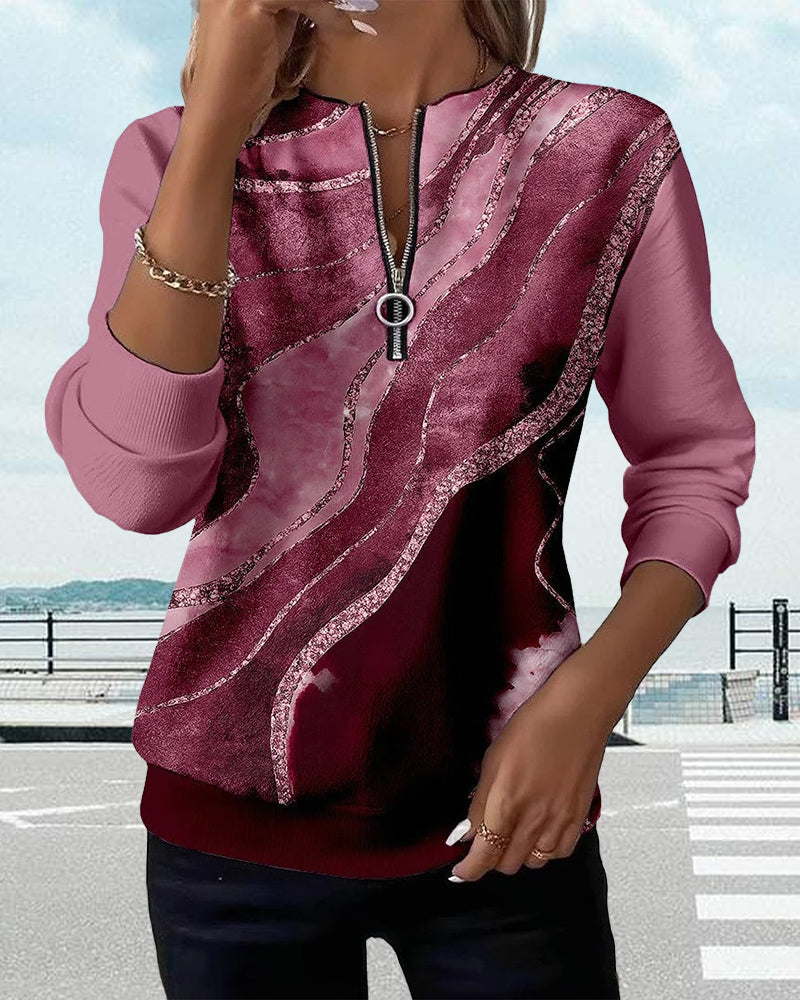 Elsbeth | Elegante Top met Ritssluiting
