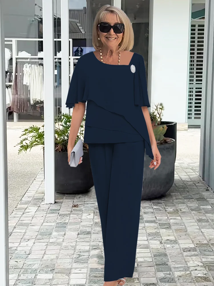 Hendrikje | Gelaagde Tweedelige Set