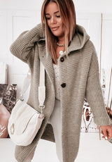 Geeske | Oversized Vest met Capuchon