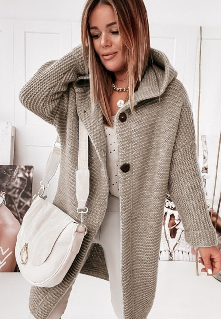 Geeske | Oversized Vest met Capuchon