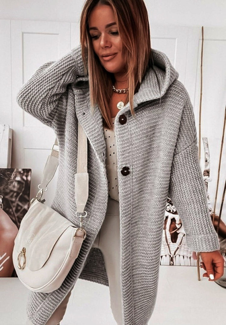 Geeske | Oversized Vest met Capuchon