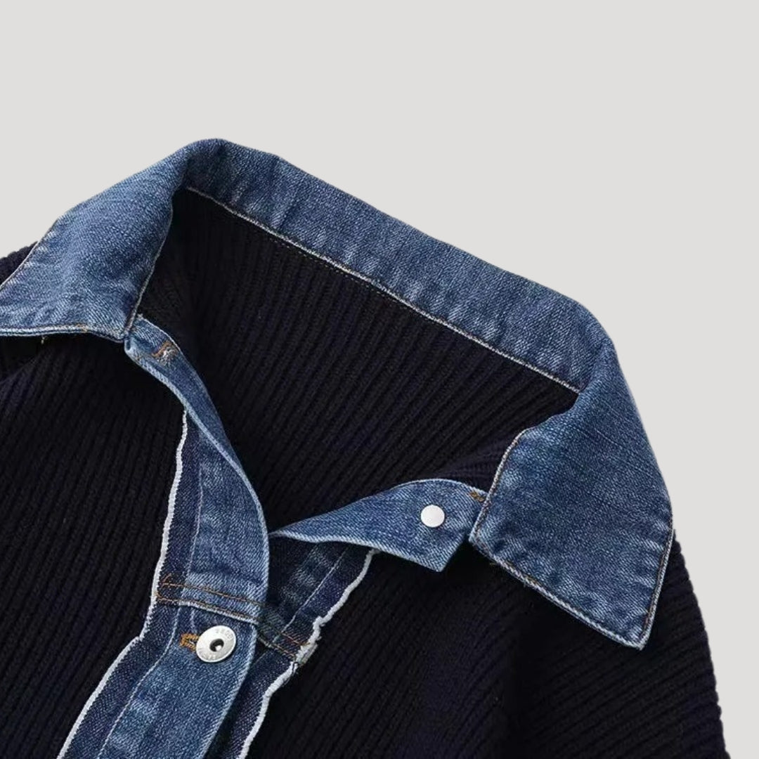 Fenna | Verfijnd Contrast Vest