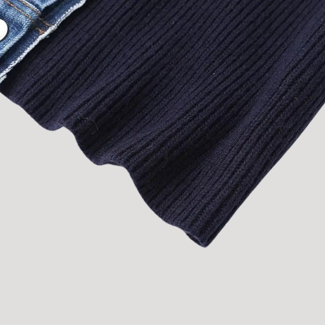 Fenna | Verfijnd Contrast Vest
