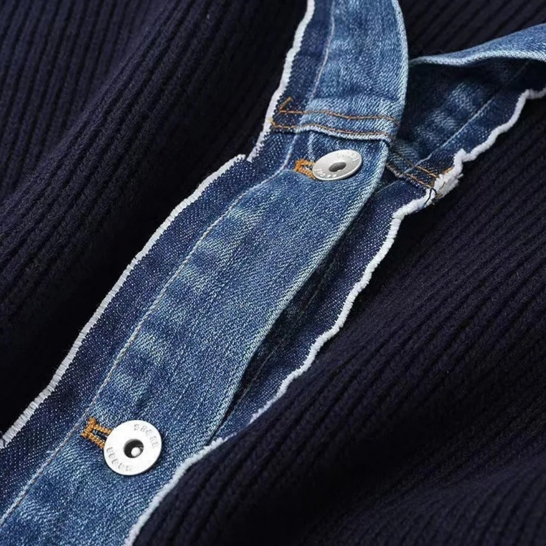 Fenna | Verfijnd Contrast Vest