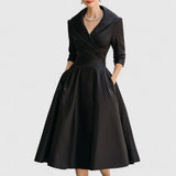 Catharina | Elegante Getailleerde Jurk