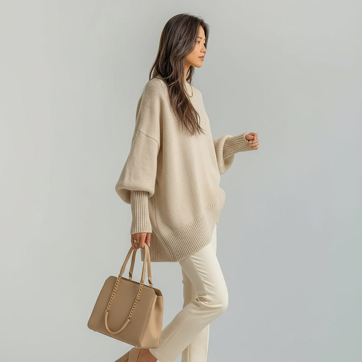 Rozemarijn | Elegante Overslag Poncho