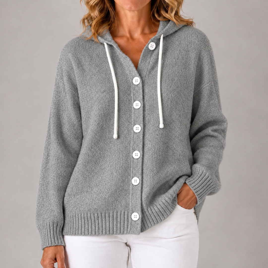Merel | Zacht Vest met Capuchon