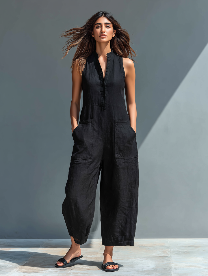 Gezina | Soepelvallende Jumpsuit