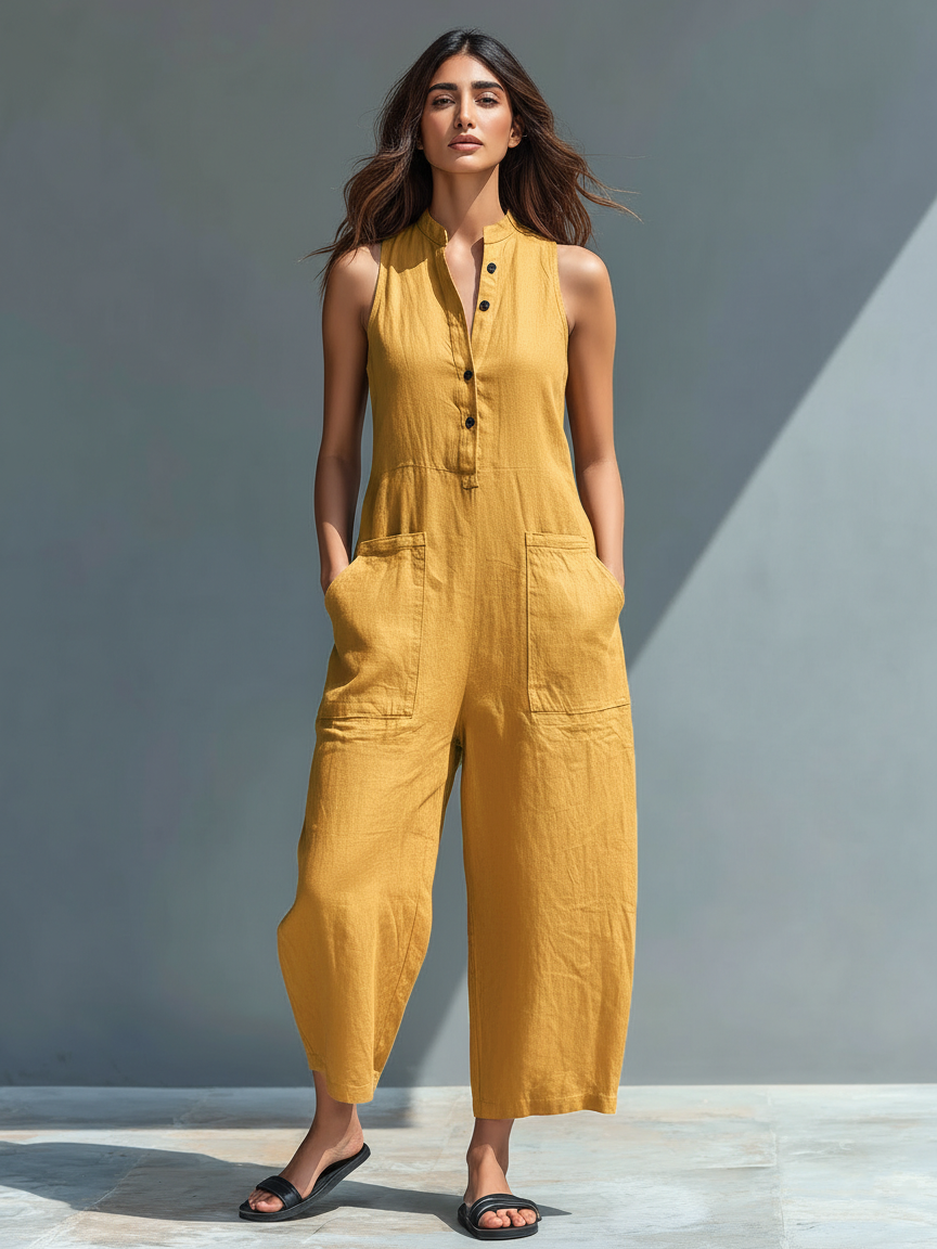 Gezina | Soepelvallende Jumpsuit