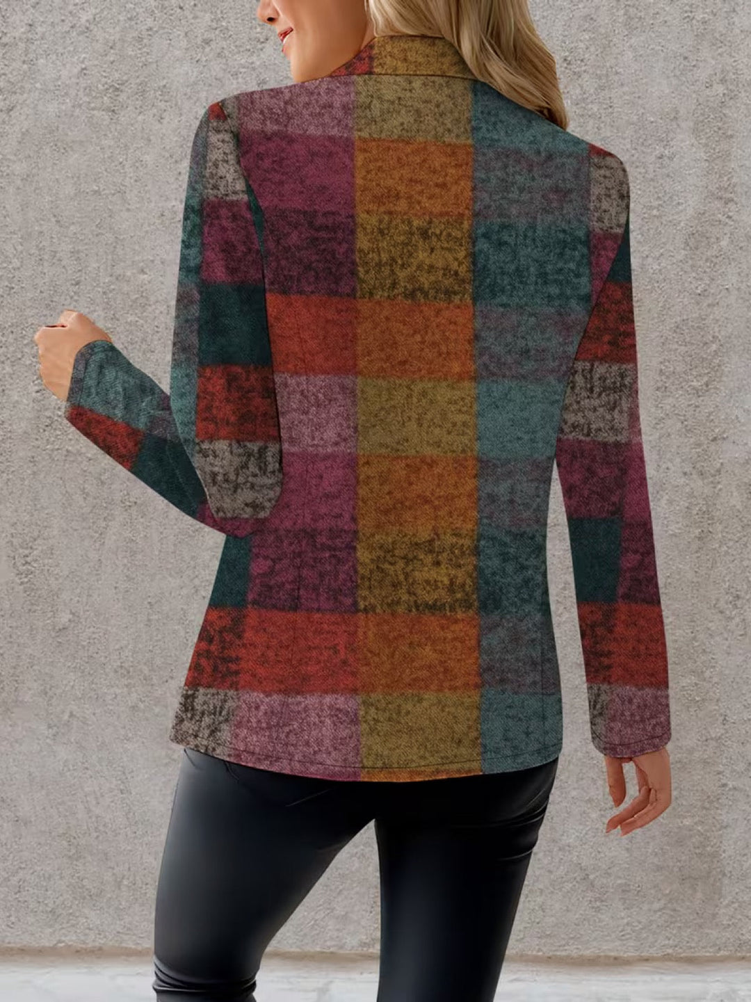 Trees | Herfstse Ruit Blazer