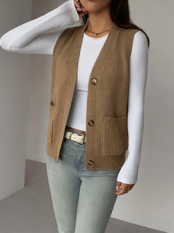 Dieuwertje | Elegant Mouwloos Gilet