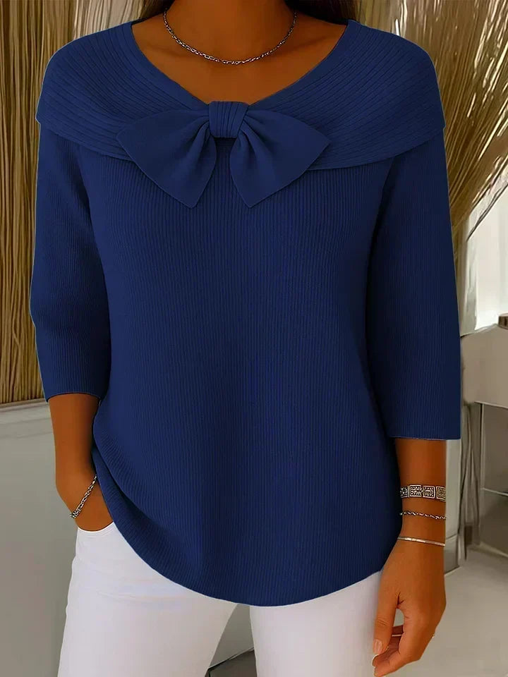 Suzanne | Elegante Top met Strik