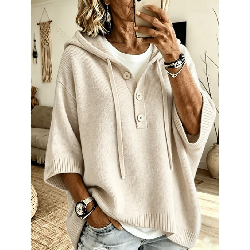 Lieze | Comfortabele Capuchontrui