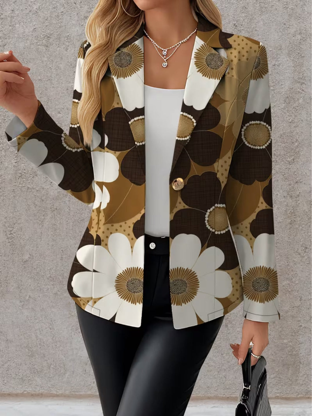 Everdien | Bloemenprint Blazer