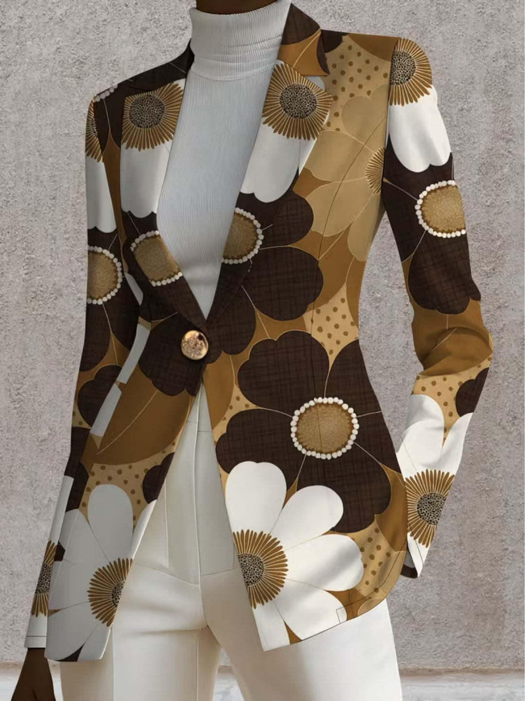 Everdien | Bloemenprint Blazer