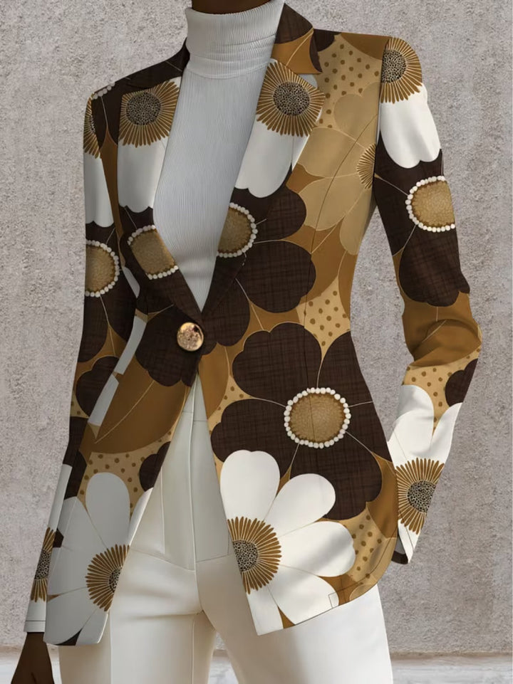 Everdien | Bloemenprint Blazer