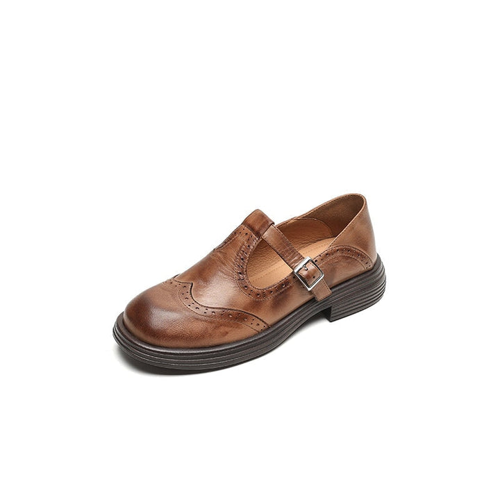 Dirkje | Tijdloze Bandschoenen met Gesp