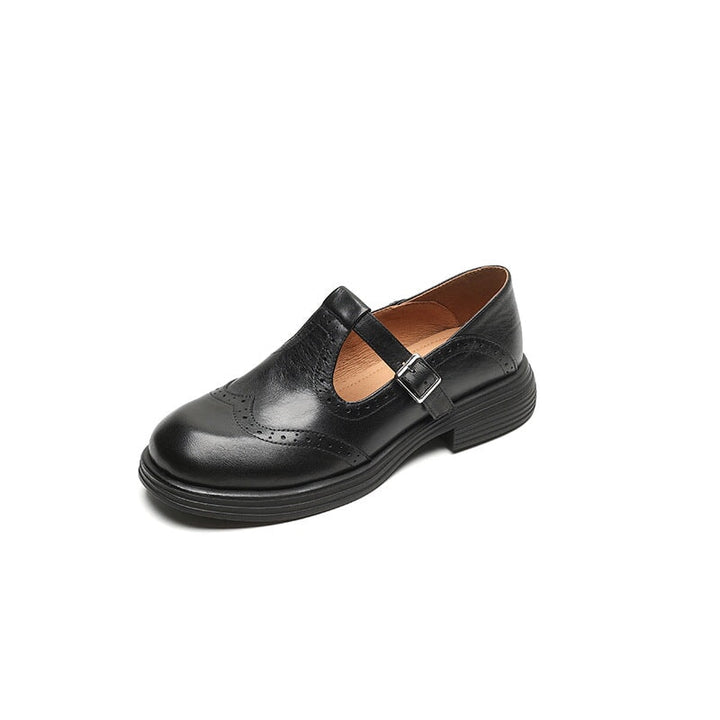Dirkje | Tijdloze Bandschoenen met Gesp