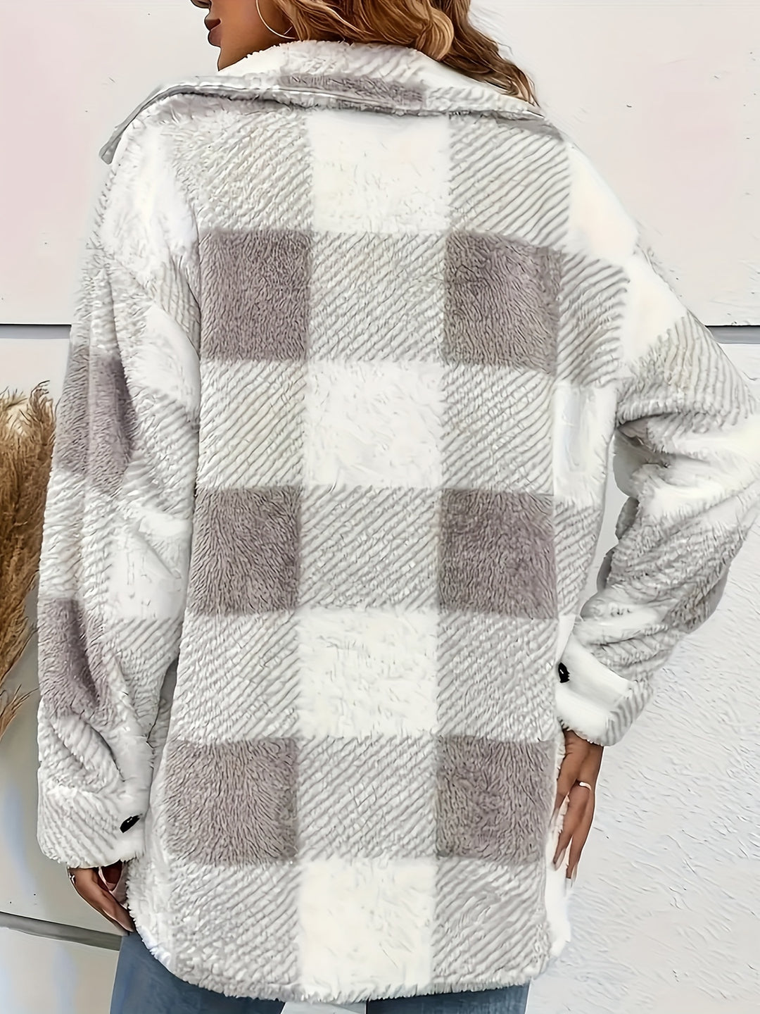 Leny | Zachte Geruite Comfortjas