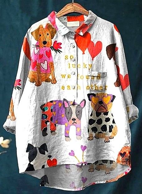 Liesbeth | Vrolijke Kunstzinnige Blouse
