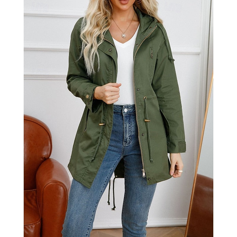 Mariska | Elegante Jas met Capuchon