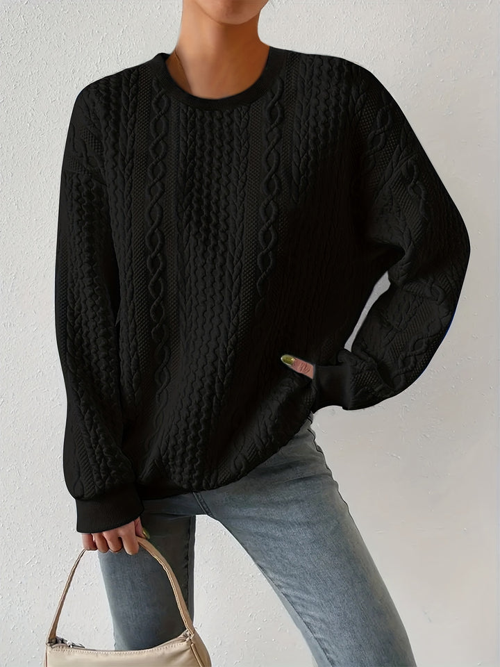 Theresia | Zacht Getextureerde Sweater