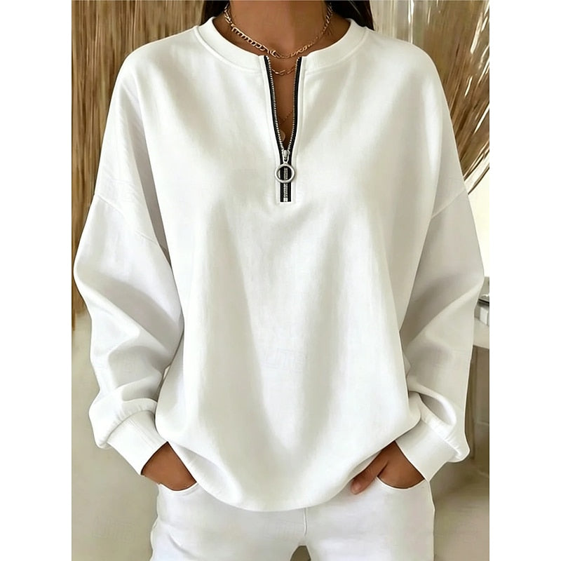 Fenne | Comfortabele Sweater met Rits