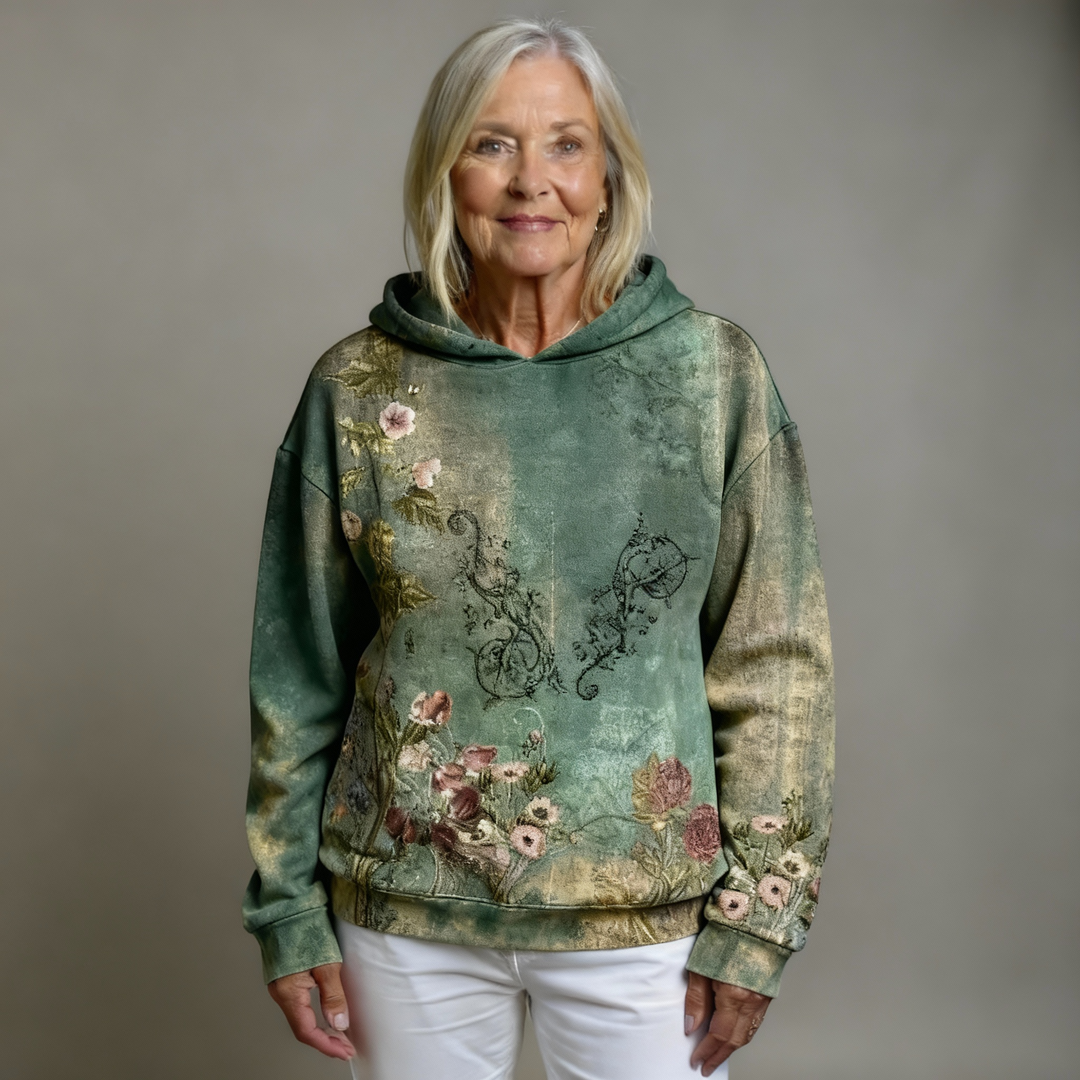 Annet | Zachte Bloementuin Hoodie