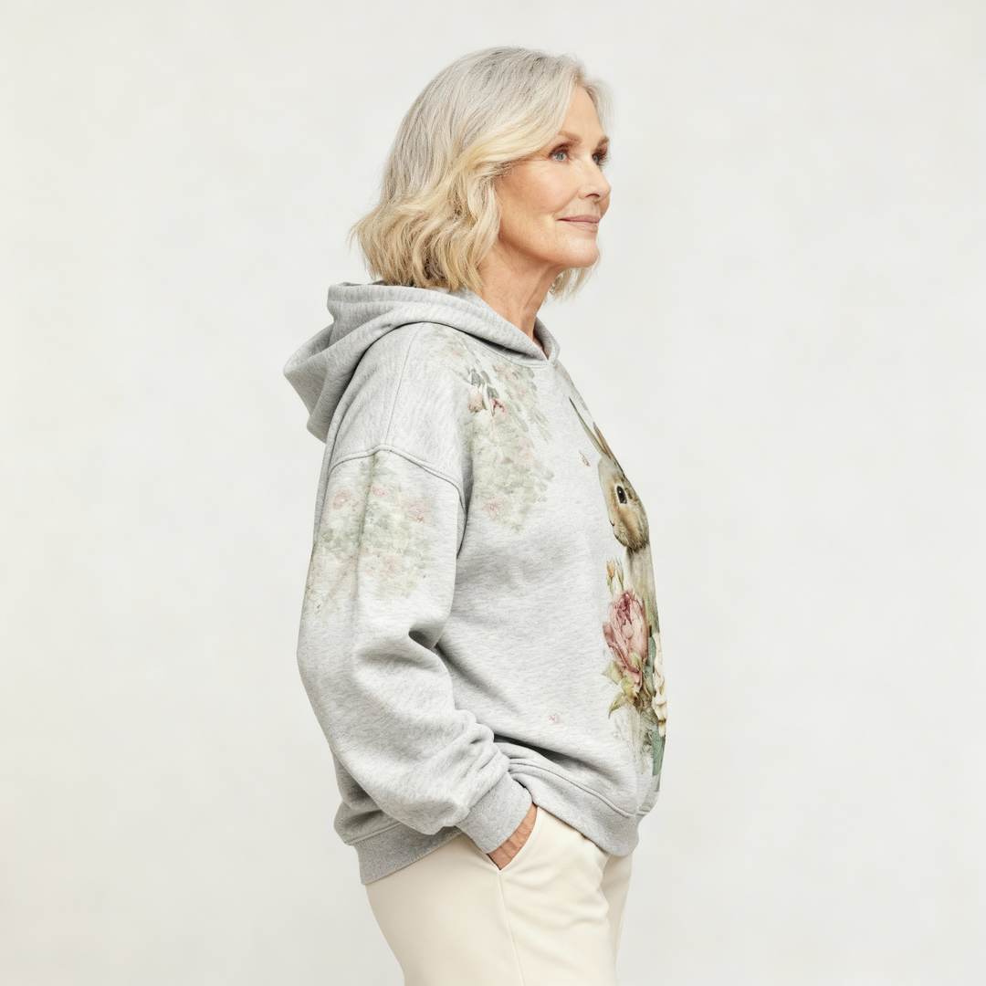 Yvonne | Zachte Bloemen Hoodie