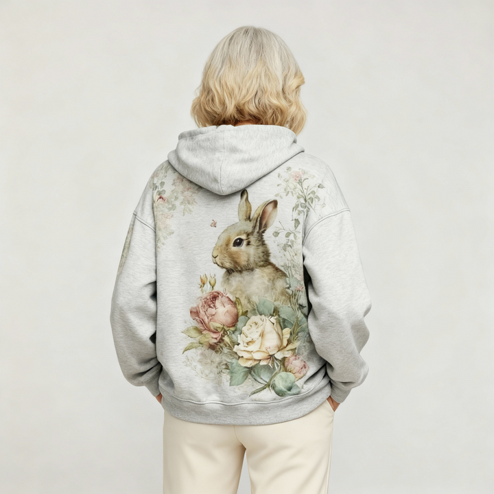 Yvonne | Zachte Bloemen Hoodie
