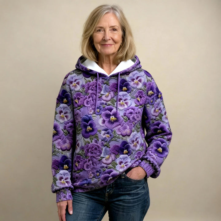 Harriët | Comfortabele Bloemenhoodie