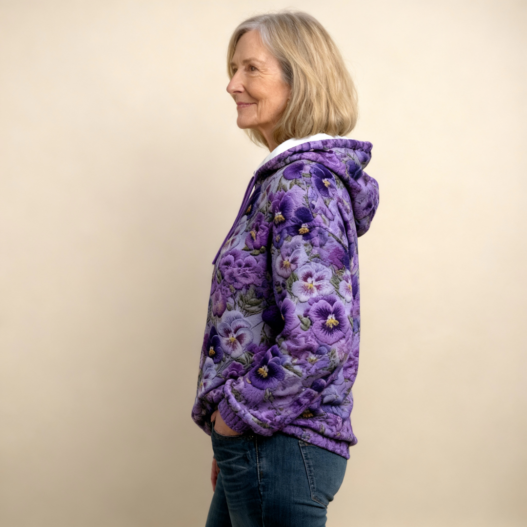 Harriët | Comfortabele Bloemenhoodie