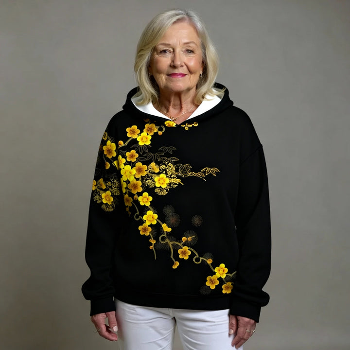 Selma | Zachte Loungehoodie met Capuchon