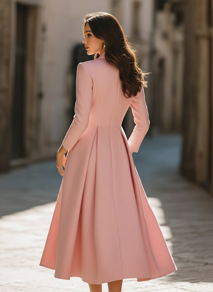 Gerda | Elegante Getailleerde Blazerjurk