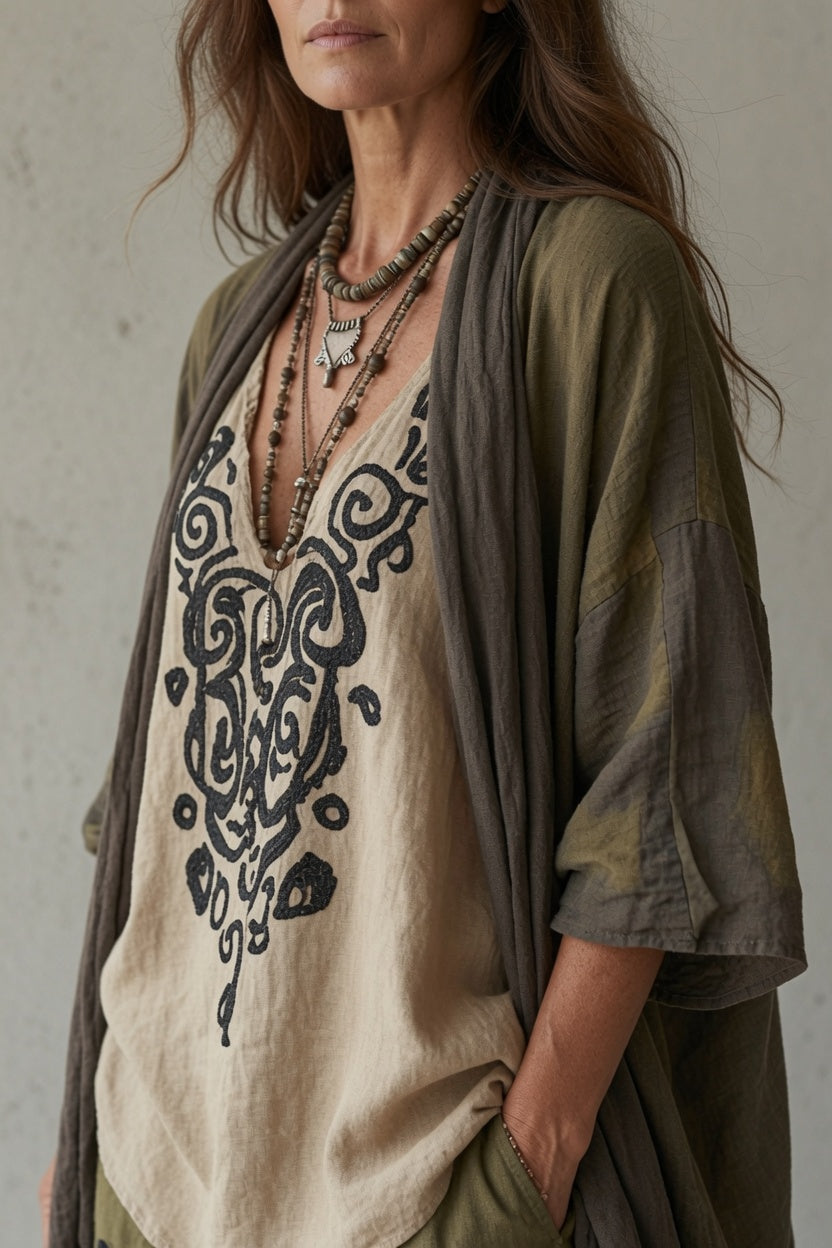 Diewertje | Bohemien Driedelige Set