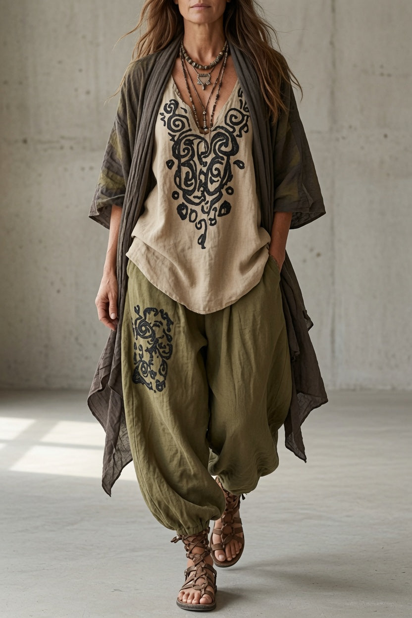 Diewertje | Bohemien Driedelige Set
