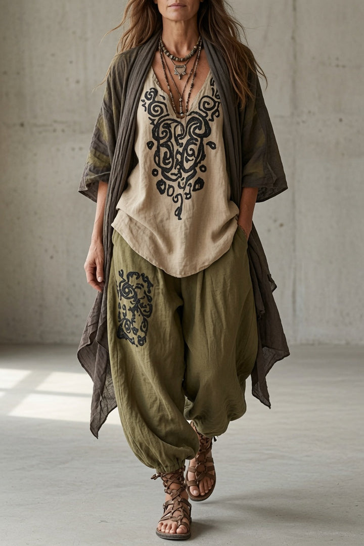 Diewertje | Bohemien Driedelige Set