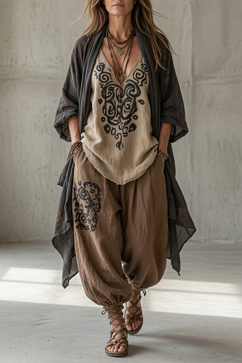 Diewertje | Bohemien Driedelige Set