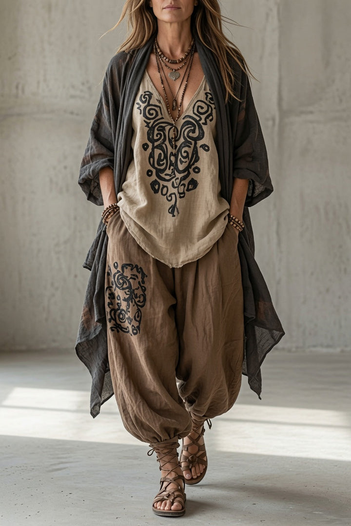 Diewertje | Bohemien Driedelige Set