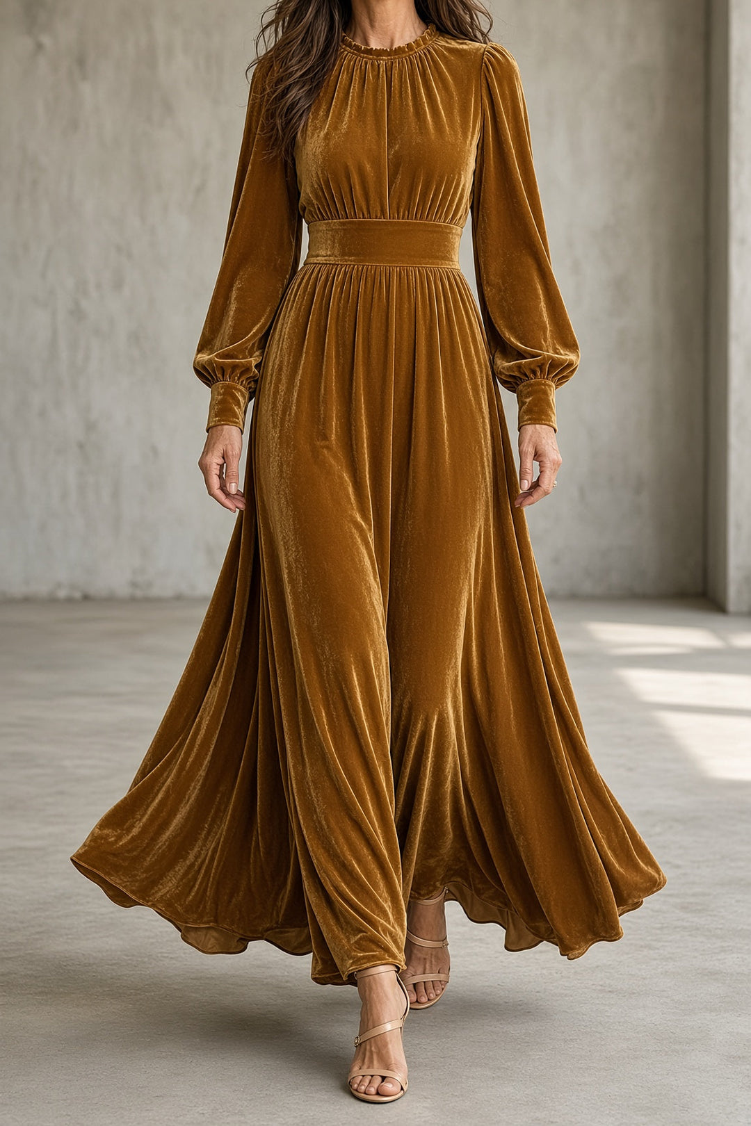Elsje | Sierlijke Maxi-jurk