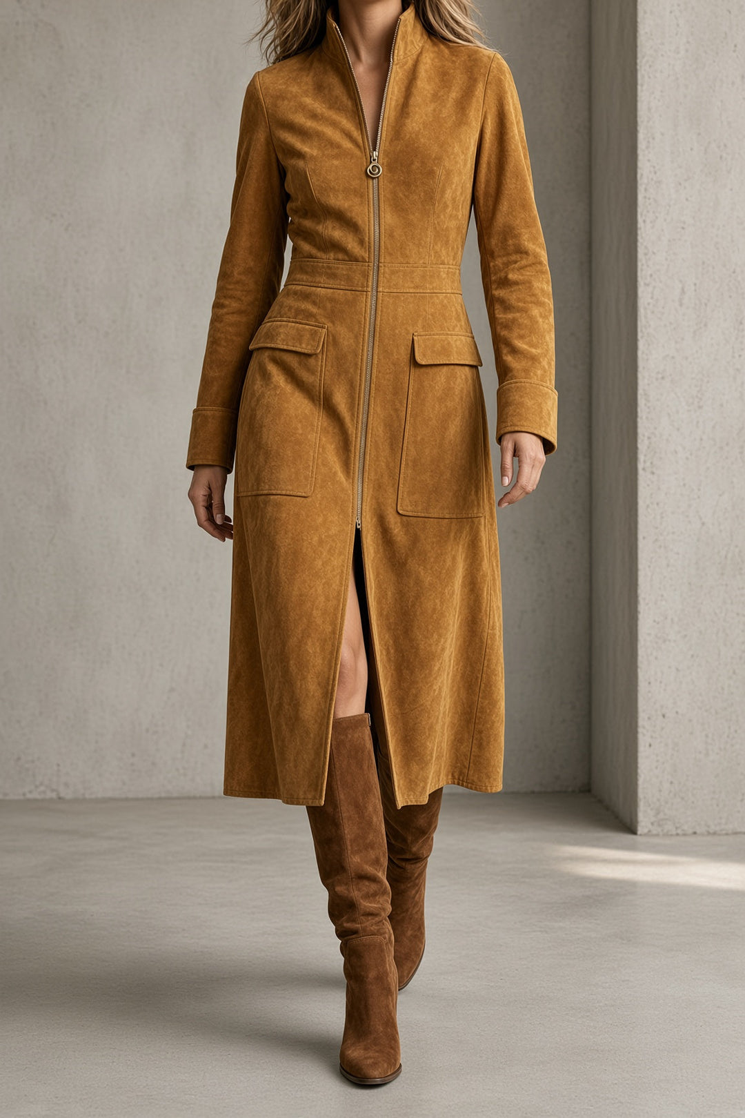 Lianne | Elegante Lange Jas
