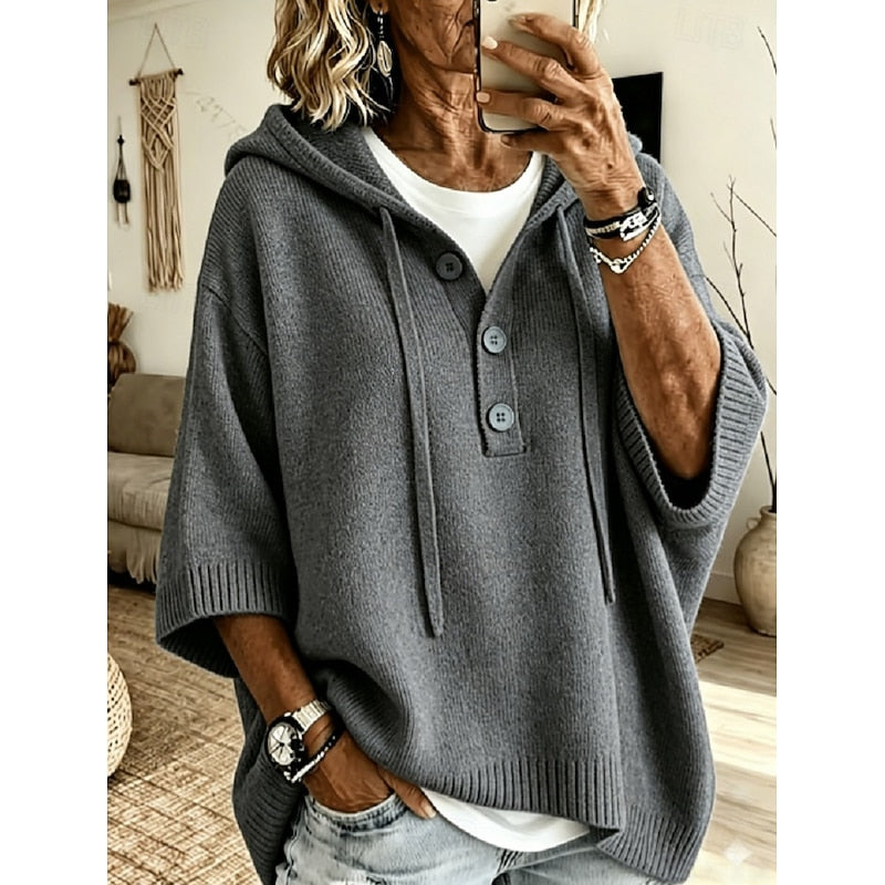 Lieze | Comfortabele Capuchontrui