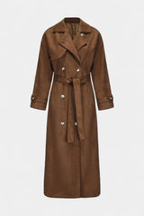 Baukje | Elegante Lange Trenchcoat